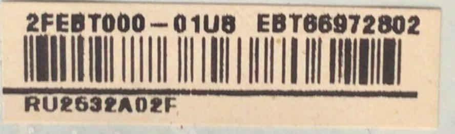 MAIN PARA SMART TV LG 4K / NUMERO DE PARTE EBT66972802 / EAX69581205 / 66972802 / 2FEBT000-01UB / RU2532A02F / MODELO 75UQ9000PUD.BUSFLKR - Imagen 2
